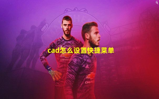 cad怎么设置快捷菜单