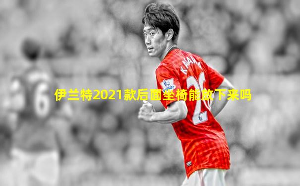 伊兰特2021款后面坐椅能放下来吗