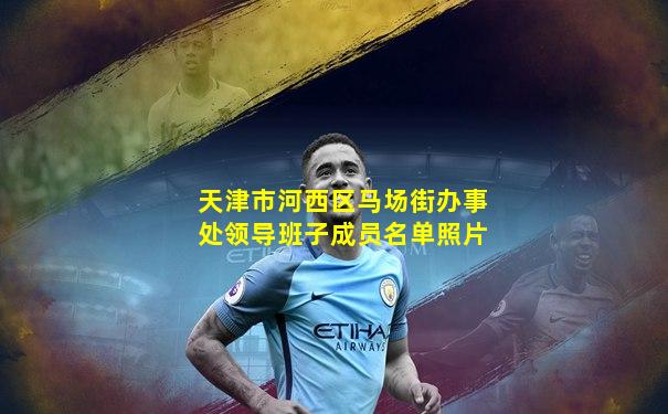 天津市河西区马场街办事处领导班子成员名单照片
