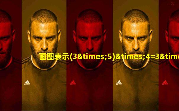 画图表示(3×5)×4=3×(5×4)