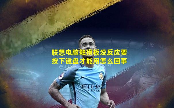 联想电脑触摸板没反应要按下键盘才能用怎么回事